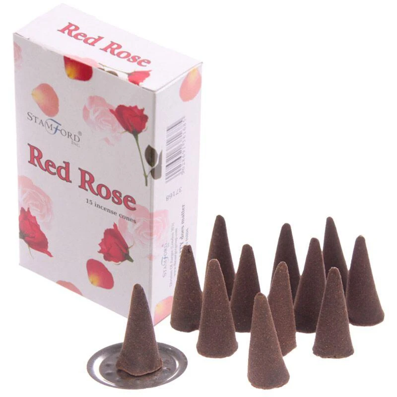 encens rose rouge